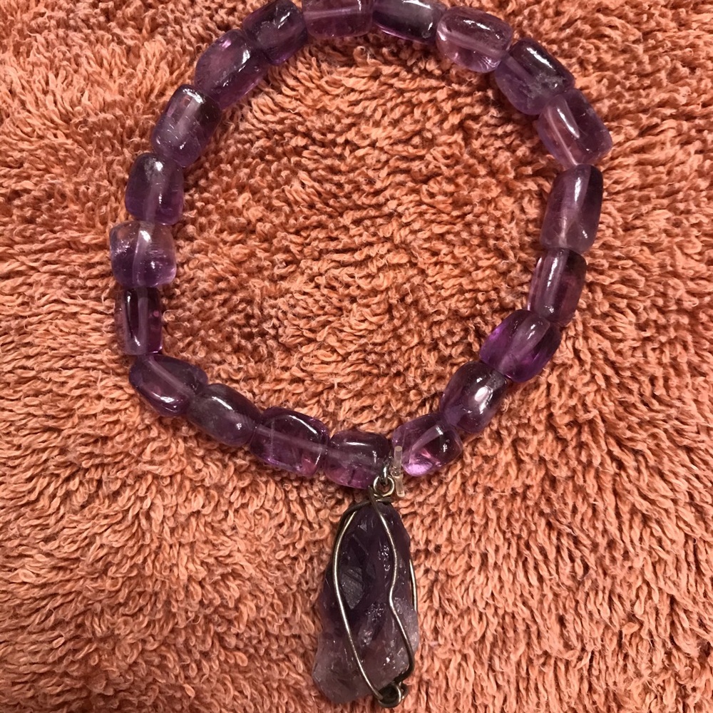 Amethyst bracelet